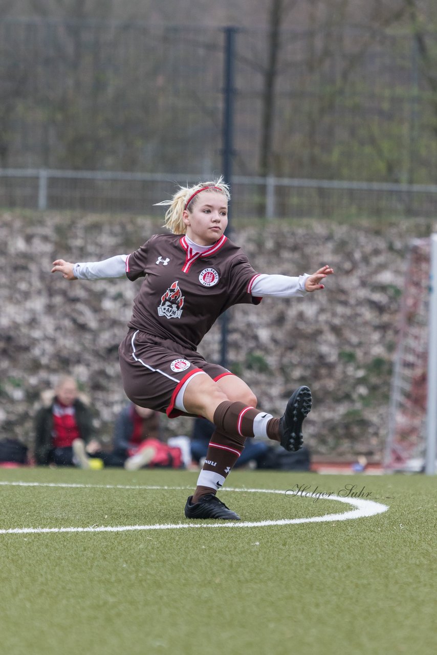 Bild 258 - B-Juniorinnen Walddoerfer - St.Pauli : Ergebnis: 4:1